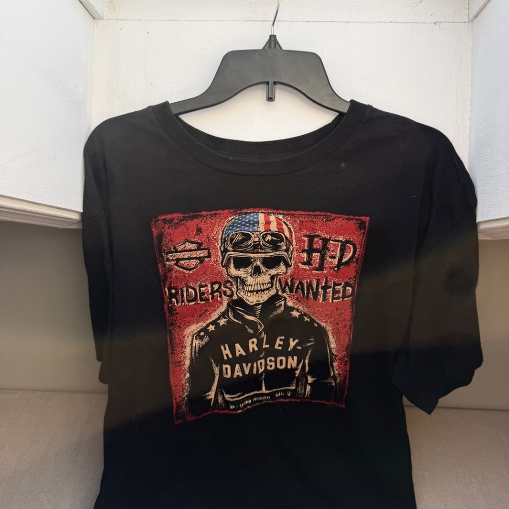 Harley Davidson Riders Wanted T-Shirt Indiana Size XL - Picture 5 of 8